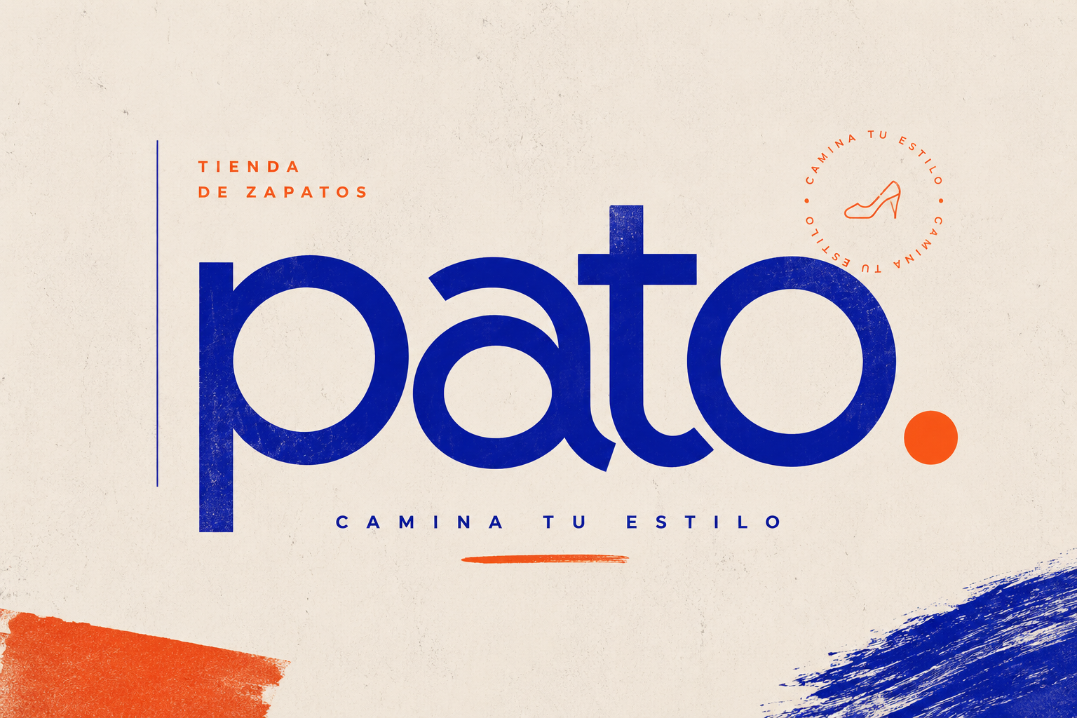 Identidad de marca para Pato, tienda de zapatos