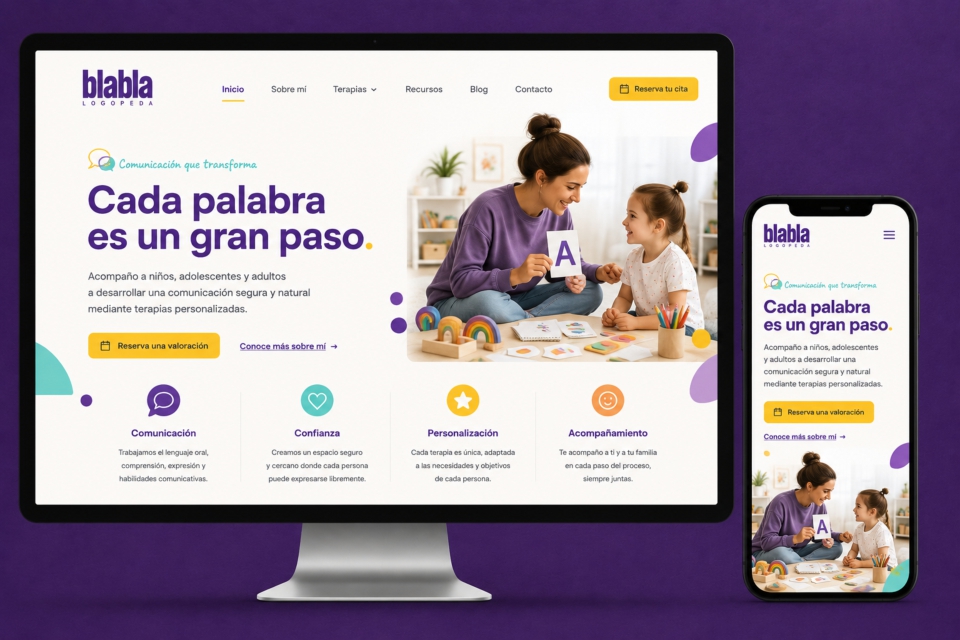 Diseño web WordPress a medida · proyecto 3