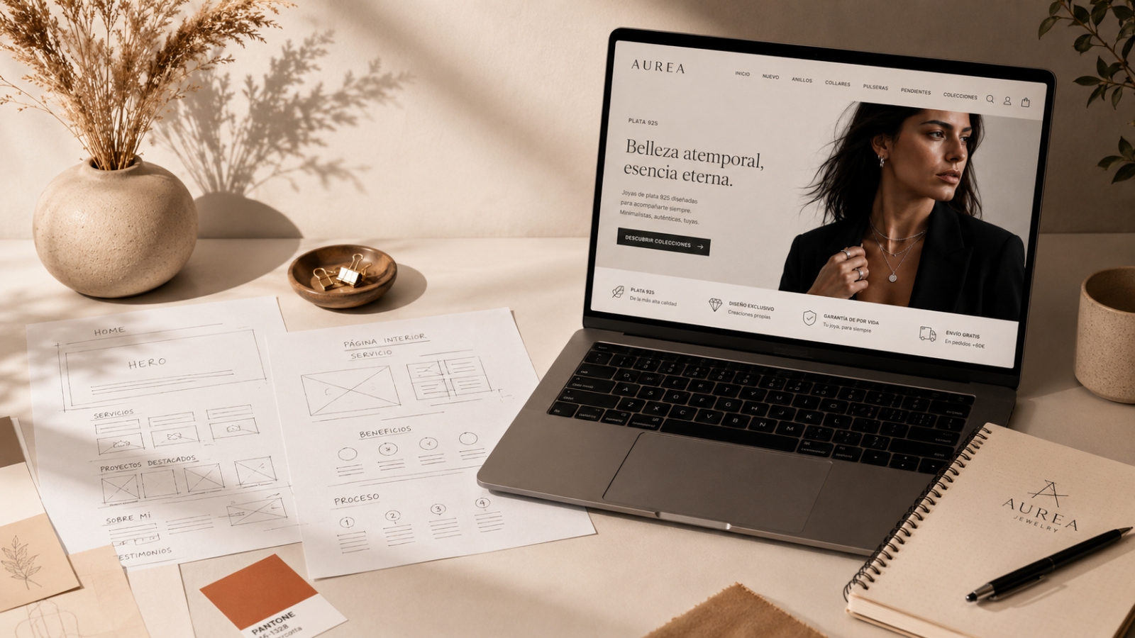 Diseño web WordPress a medida · proyecto